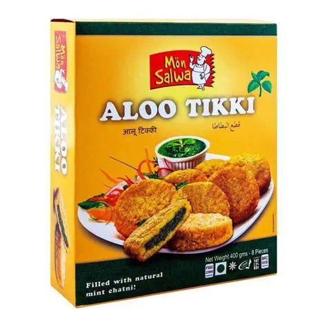 26 Mon Salwa Aloo Tikki 400g 8pcs - Image 1