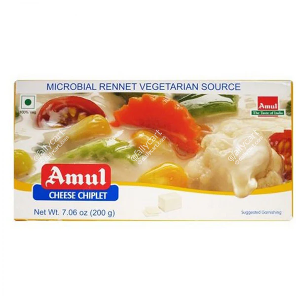 37 Amul Processed Cheese 8 Chiplets - Image 1