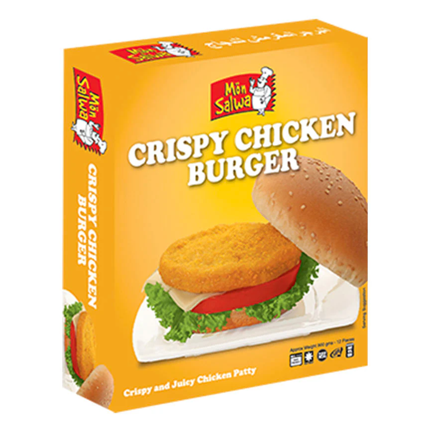 42 Mon Salwa Cripsy Chicken Burger Patty 18pcs - Image 1