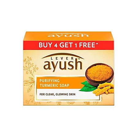images (29) Ayush Purifying Tumeric Soap - Image 1